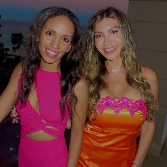 Pink Cutout Dress - Picture 2 of 5